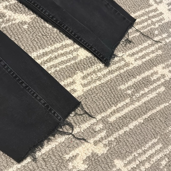 Free People Skinny Jeans Distressed Black Size W28 - Picture 8 of 12